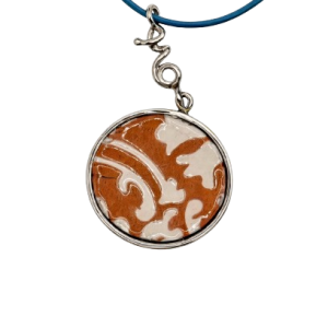 Ciondolo in Terracotta e Argento